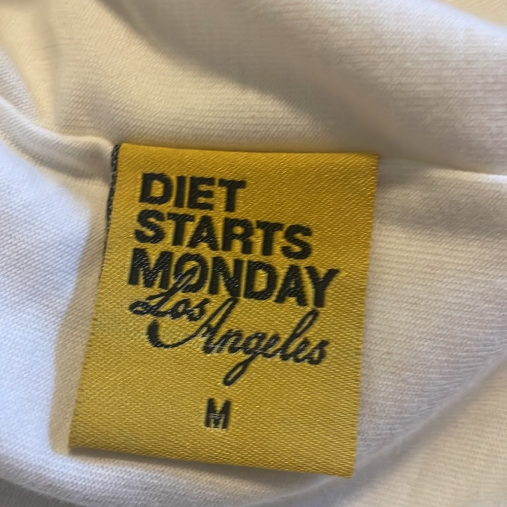 Mens Diet Starts Monday T Shirt - Picture 3 of 4
